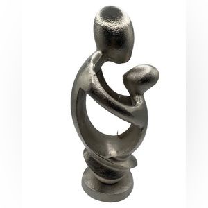 Mother and child love sculpture small statue home decor